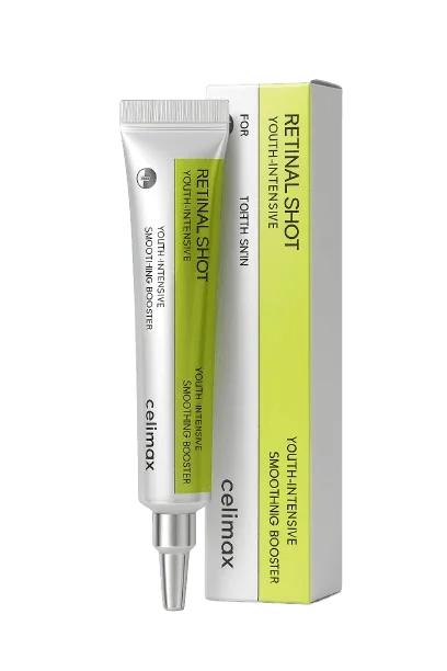 Celimax Retinol — frasco e embalagem